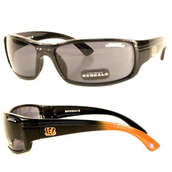 NFL Other - Cincinnati Bengals NFL Block Sunglasses Team Logo UV Protection & Sunglass Bag